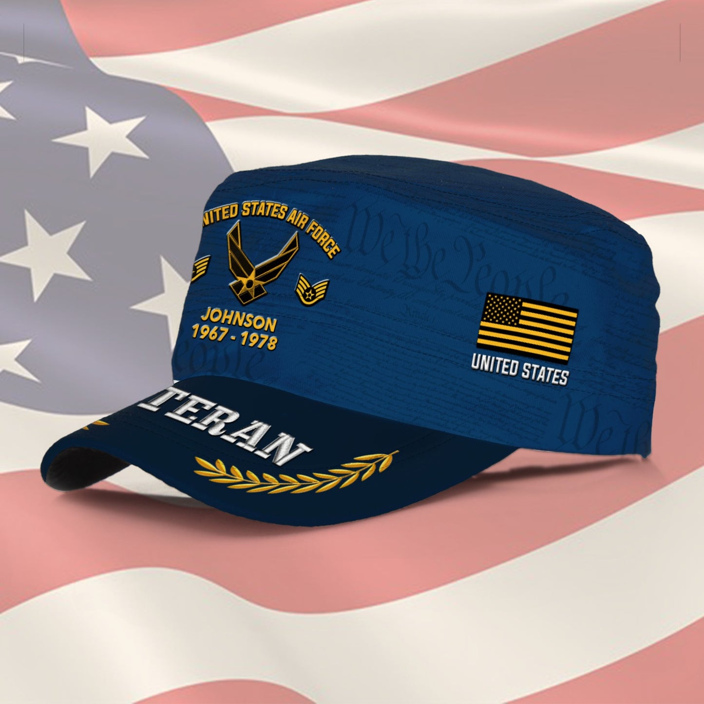 US Air Force – Military Cap -  Freedom Over Fear