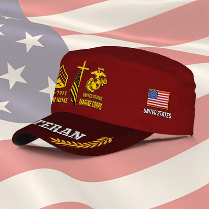 US Marine Corps – Military Cap -  Lest We Forget