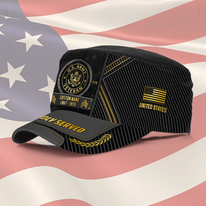 US Army – Military Cap –  Proud To Have Served