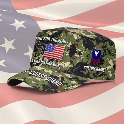 US Coast Guard – Military Cap - STAND FOR THE FLAG TAKE A KNEE FOR THE FALLEN