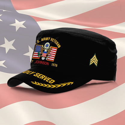 US Army – Military Cap – Proudly Served