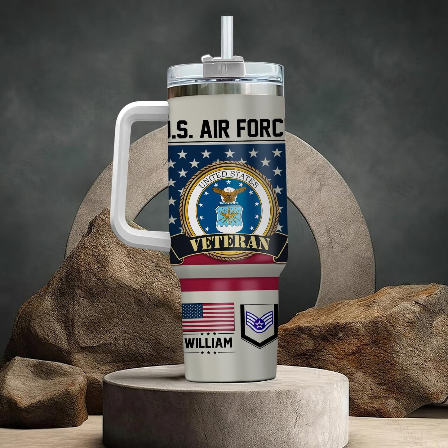 US Air Force - Tumbler 40oz - No One Gets Left Behind