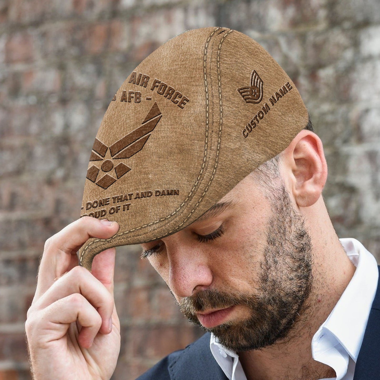 Custom U.S. Air Force Veteran Jeff Cap – BEEN THERE - DONE THAT AND DAMN PROUD OF IT