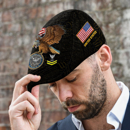 Custom U.S. Navy Veteran Jeff Cap – American Eagle Valor