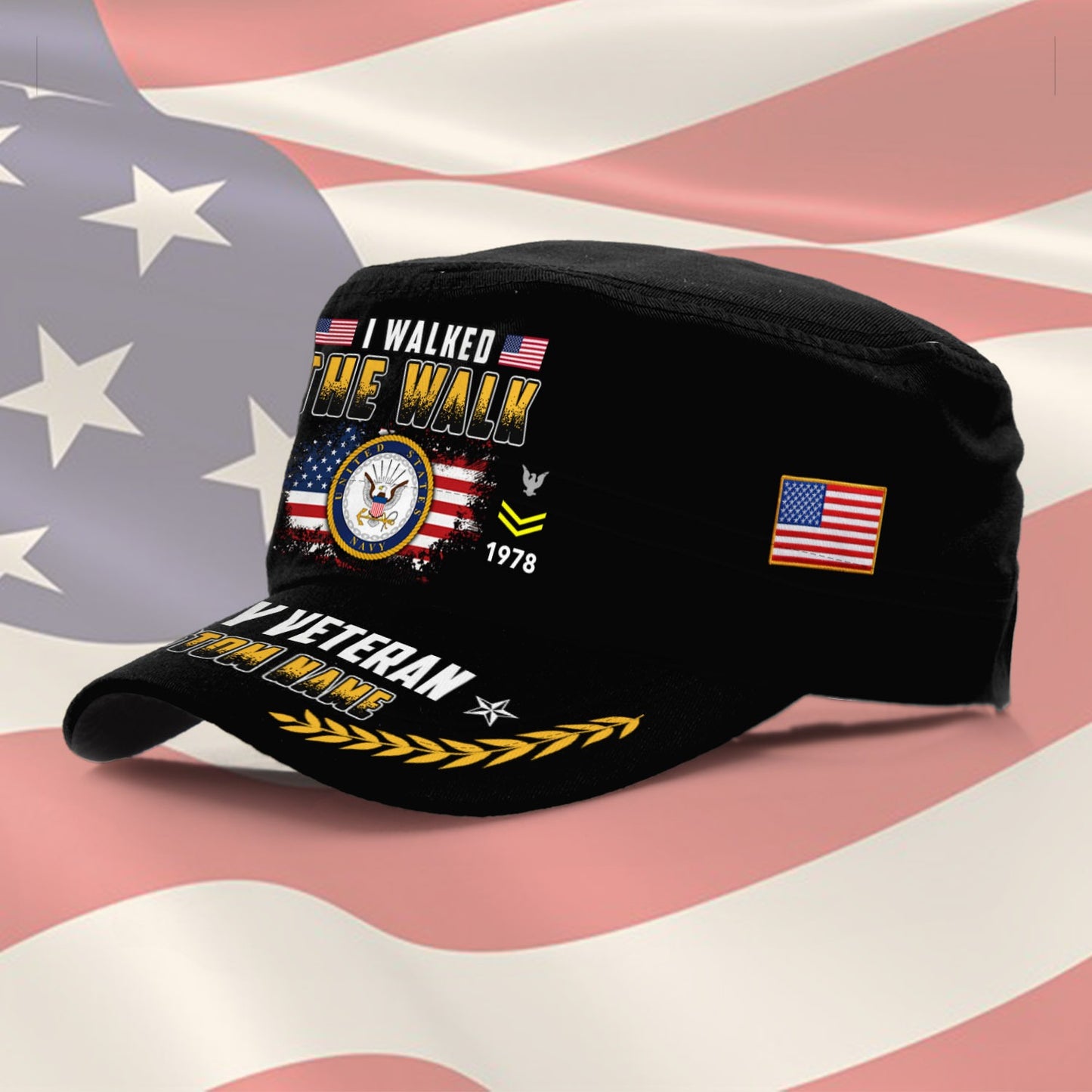 US Navy – Military Cap - I WALKED THE WALK