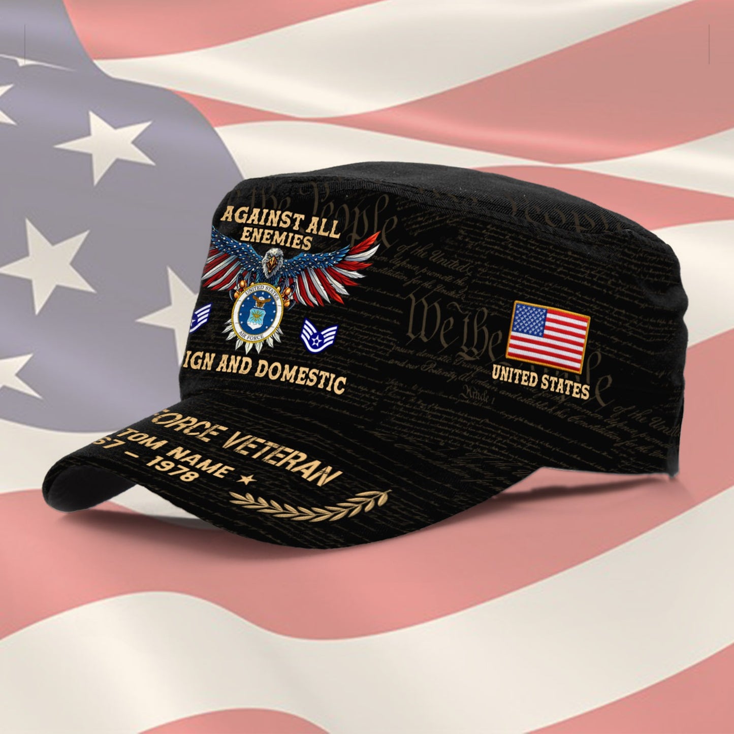US Air Force – Military Cap -   Honoring All Who Served