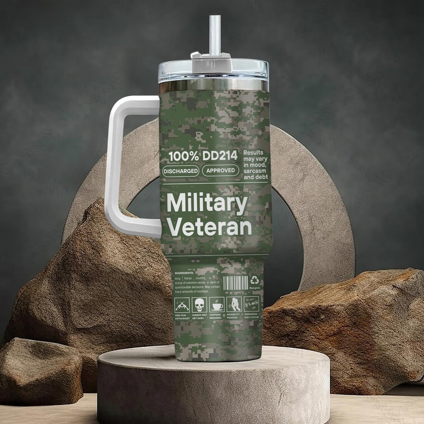 US Army - Tumbler 40oz - Honor, Duty, Service