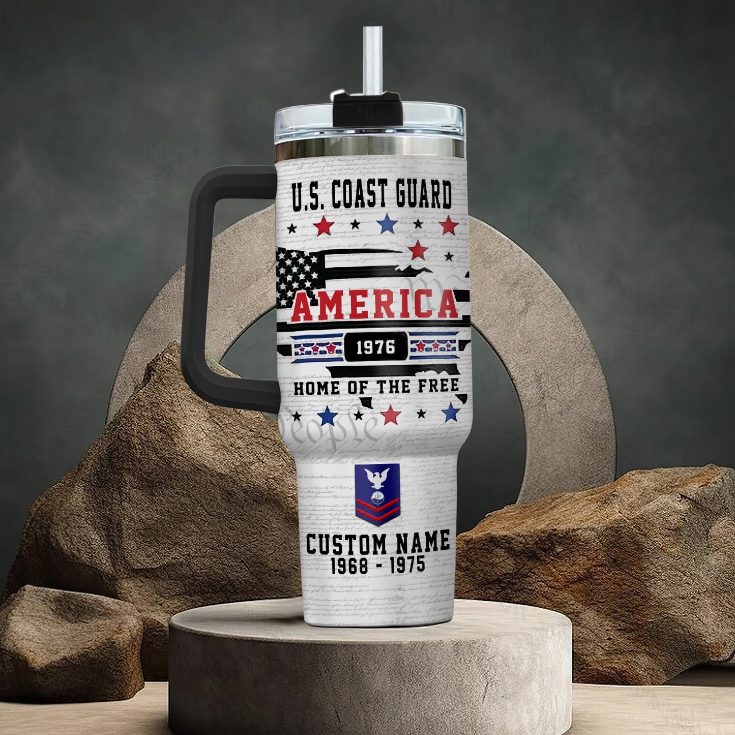 US Coast Guard – Tumbler 40oz - Home Of The Free