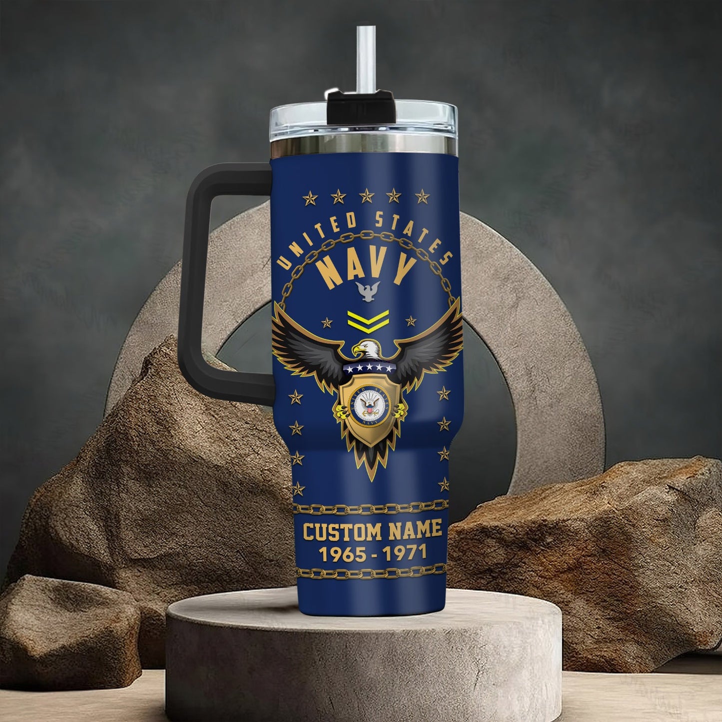 US Navy – Tumbler 40oz - Fate Whispers to the