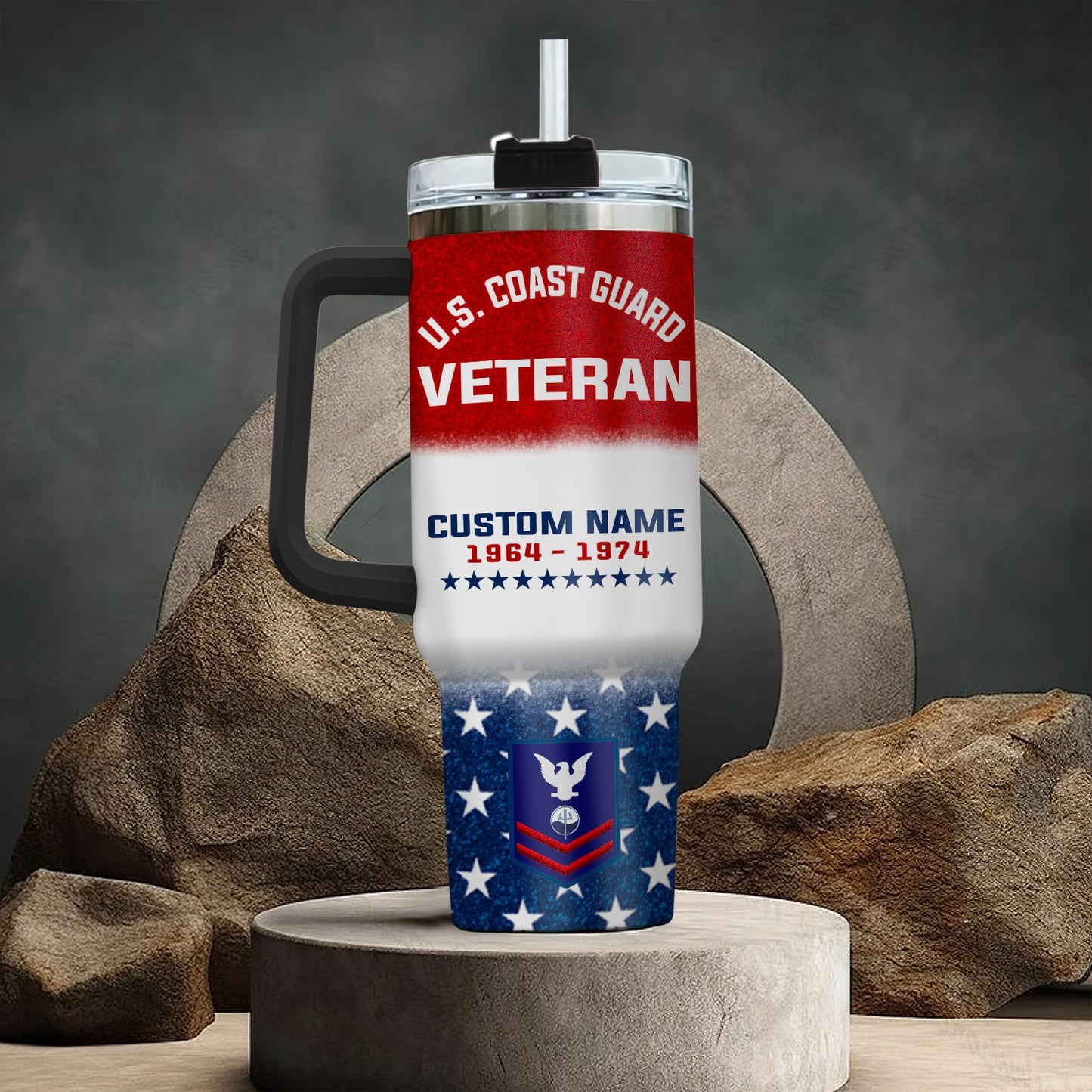 US Coast Guard – Tumbler 40oz - Whose Oath of Enlistment Never Expires