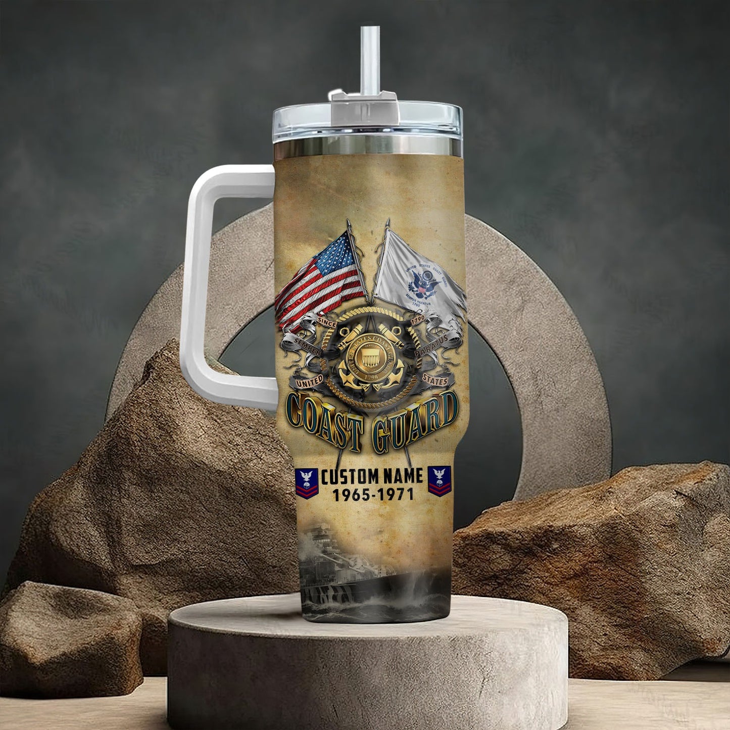US Coast Guard – Tumbler 40oz - Stainless Steel