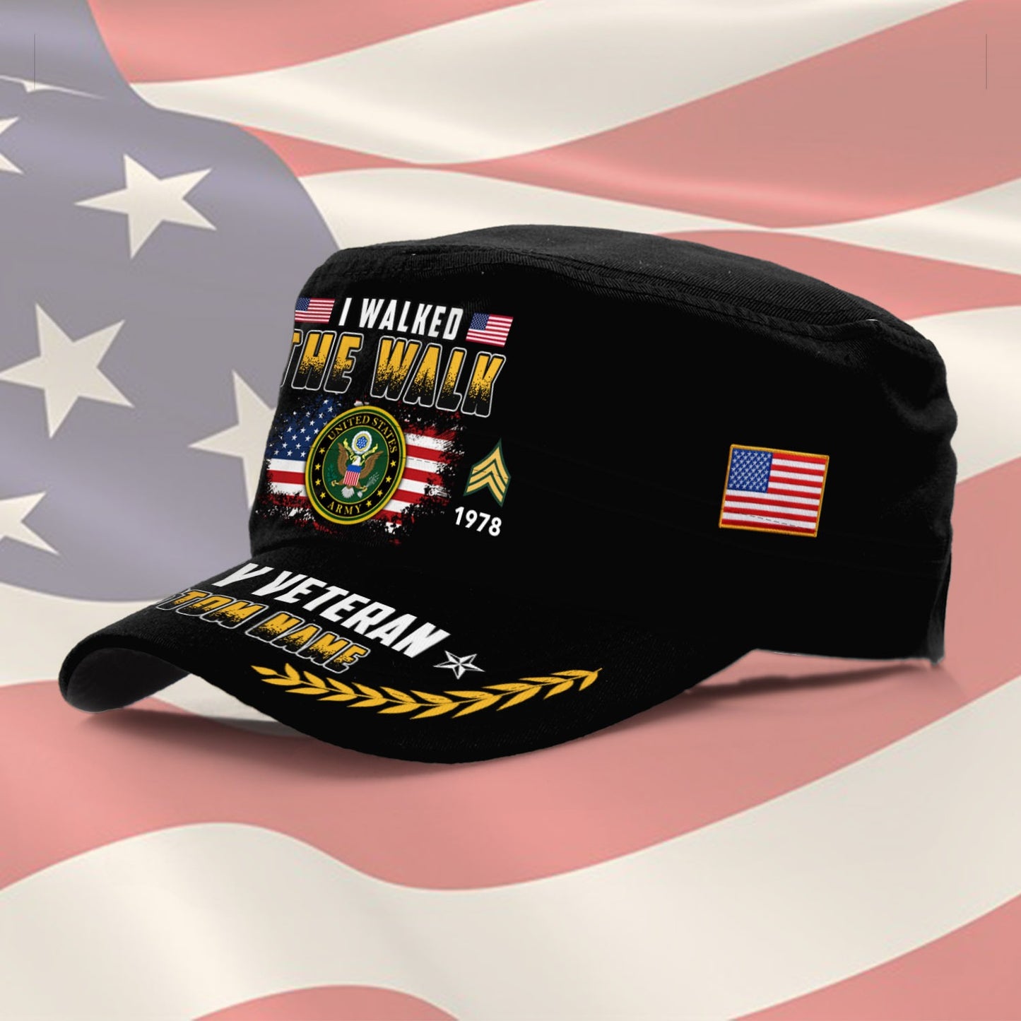 US Army – Military Cap – I WALKED THE WALK