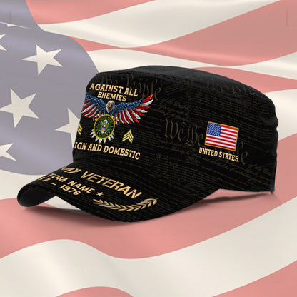 US Army – Military Cap –  Honoring All Who Served