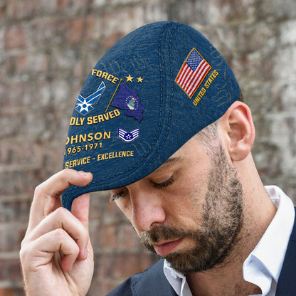 Custom U.S. Air Force Jeff Cap – Thank a Veteran
