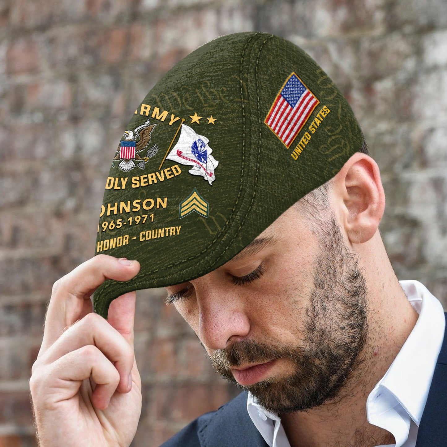 Custom U.S. Army Jeff Cap –  Thank a Veteran