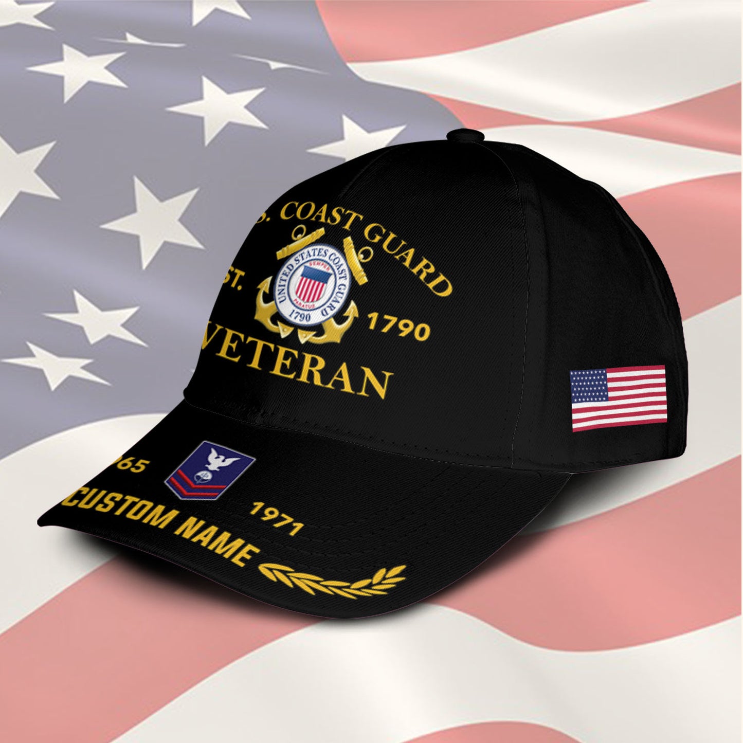 US Coast Guard – Classic Cap – Veteran