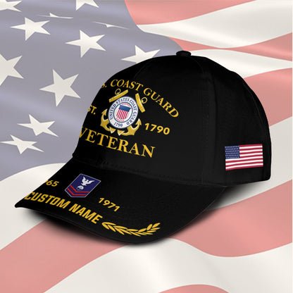 US Coast Guard – Classic Cap – Veteran