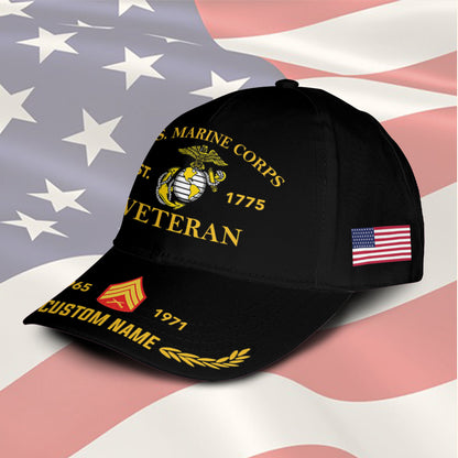 US Marine Corps – Classic Cap – Veteran