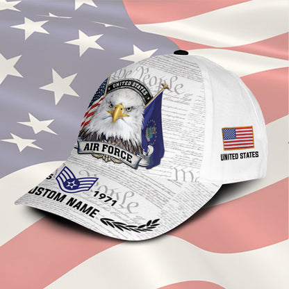 US Air Force – Classic Cap – We The People White