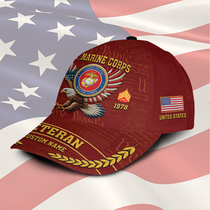 US Marine Corps – Classic Cap – Veteran We The People