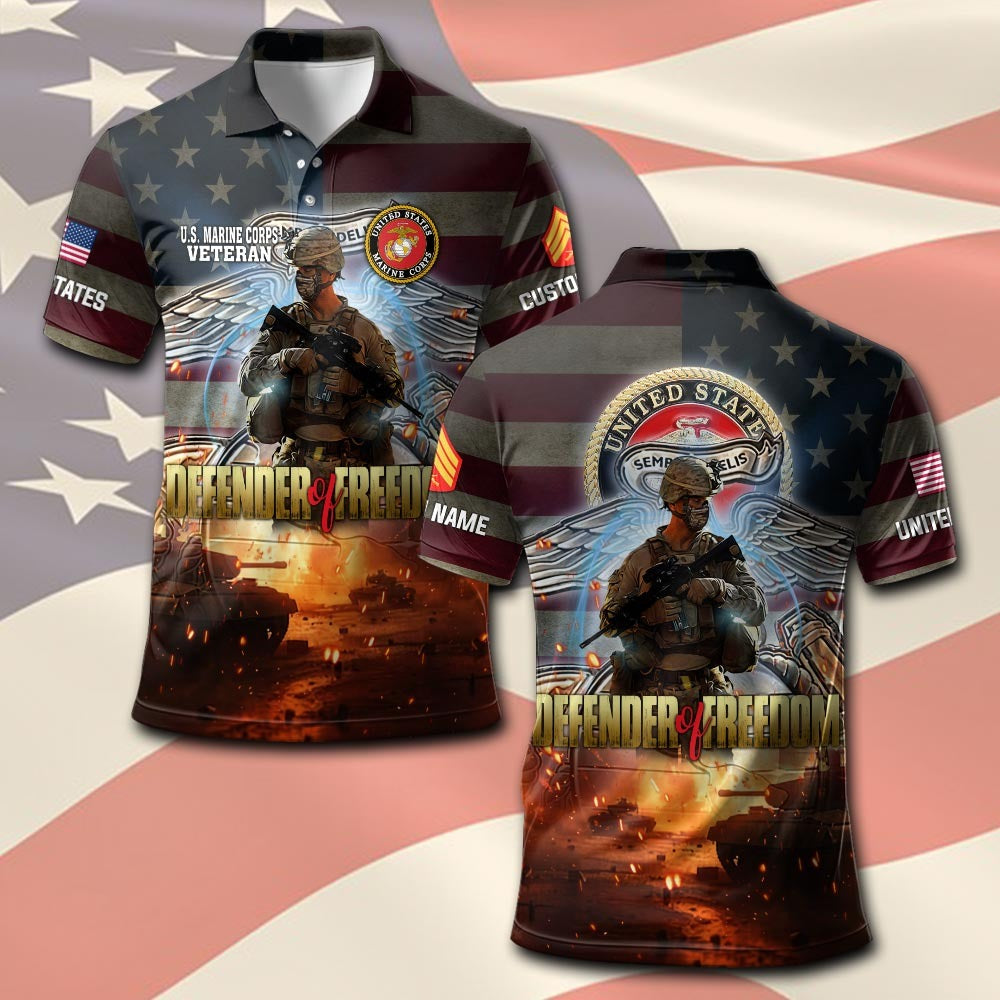 U.S Marine Corps – T-shirt – Cinematic Battle Emblem