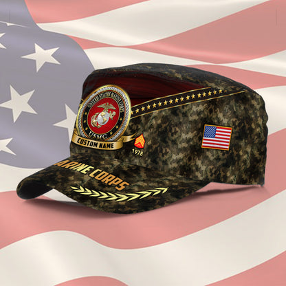 US Marine Corps – Military Cap - Gold Camo