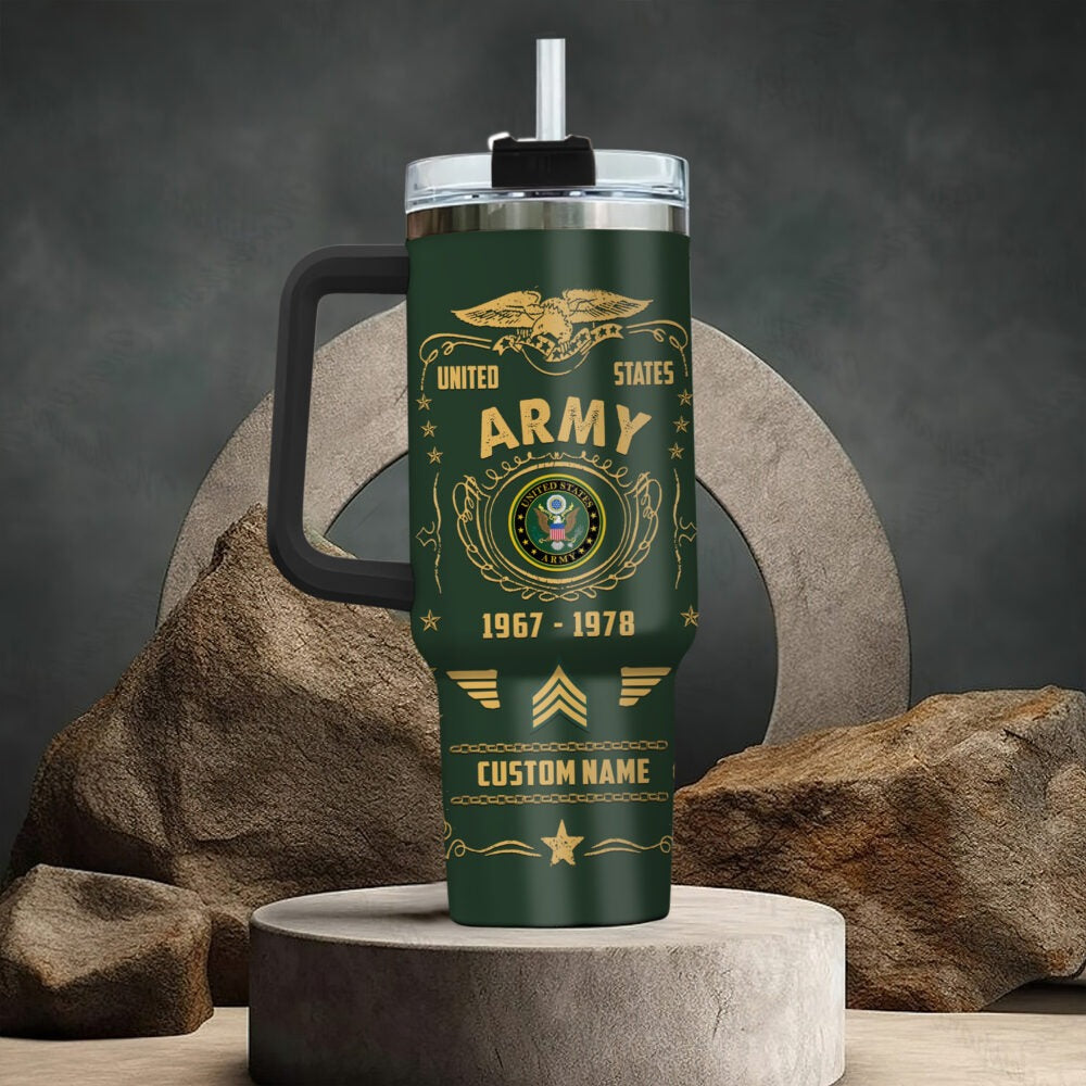 US Army – Tumbler 40oz - Life And Pride