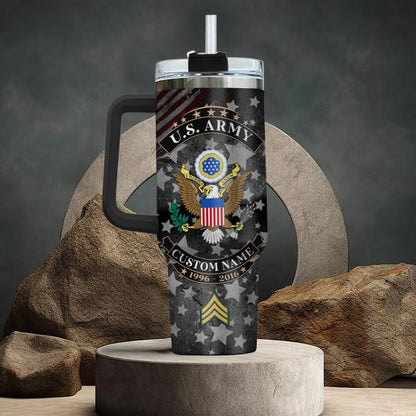 US Army – Tumbler 40oz - Land Of The Free