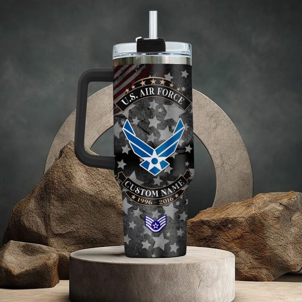 US Air Force – Tumbler 40oz - Land Of The Free