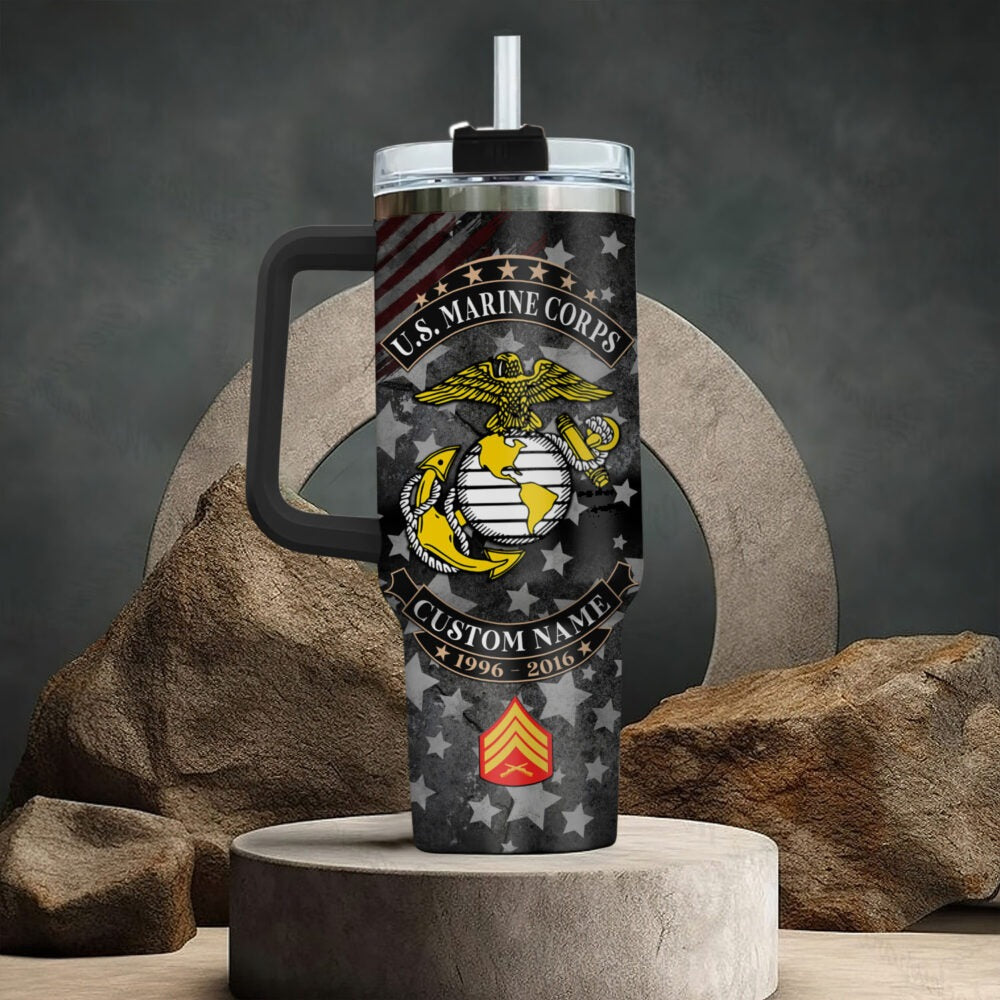 US Marine Corps – Tumbler 40oz - Land Of The Free
