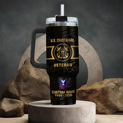 US Coast Guard – Tumbler 40oz - YOU'LL NEVER WALK ALONE