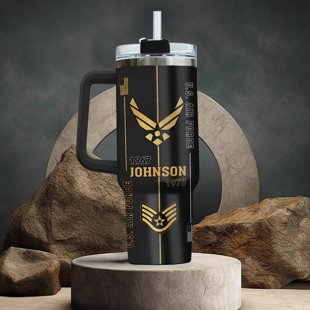 US Air Force – Tumbler 40oz - Classic Military Tribute