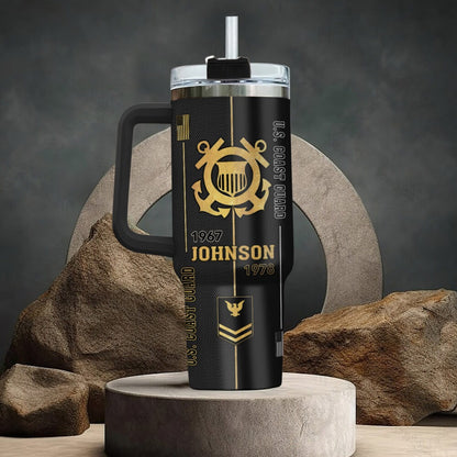 US Coast Guard – Tumbler 40oz - Classic Military Tribute