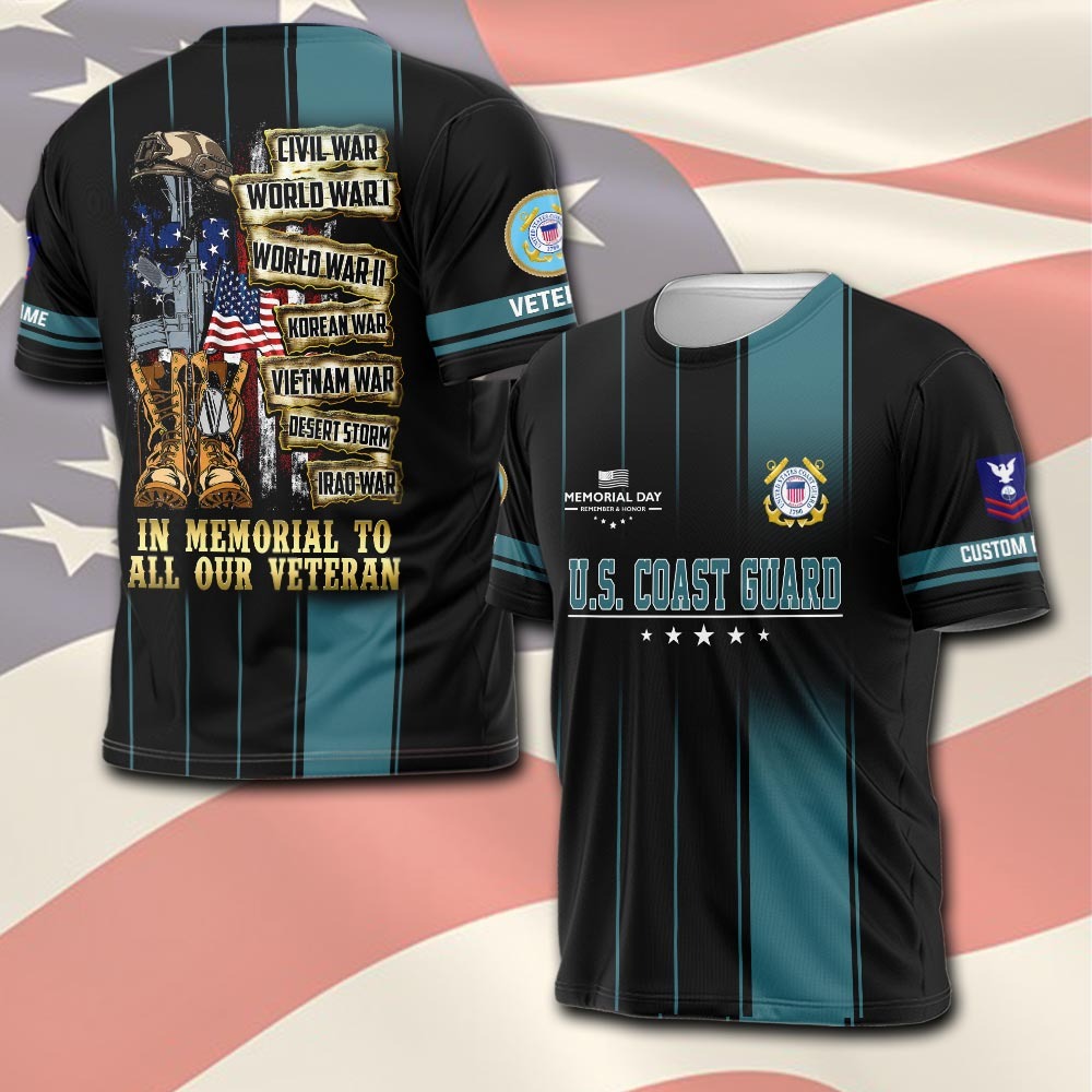 U.S Coast Guard – T-shirt – Freedom Valor Tribute