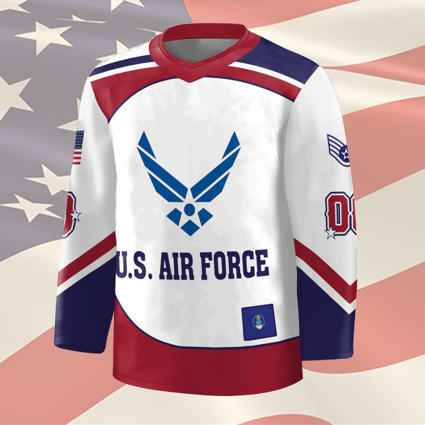 US Air Force – Hockey Jersey – Patriot Freedom Jersey