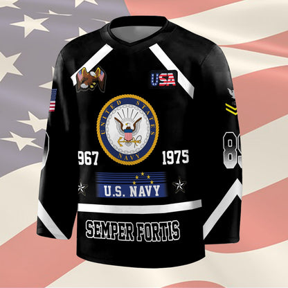 US Navy – Hockey Jersey – Tactical Number Jersey