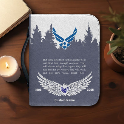 US Air Force – Bible Cover – Guardian Wings Cross