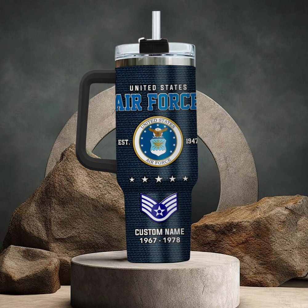 US Air Force – Tumbler 40oz - ONLY TWO DEFINING FORCES HAVE EVER OFFERED TO DIE FOR YOU