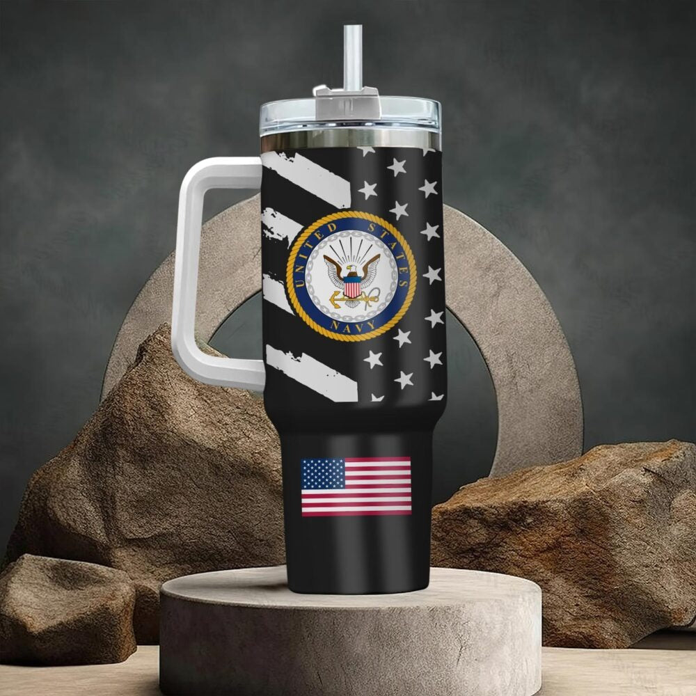 US Navy – Tumbler 40oz - All Gave Some, Some Gave All