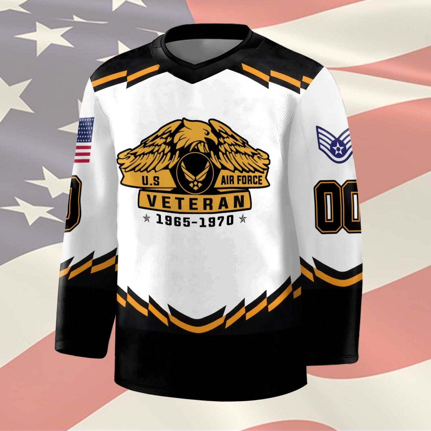 US Air Force – Hockey Jersey – Honor Eagle Emblem