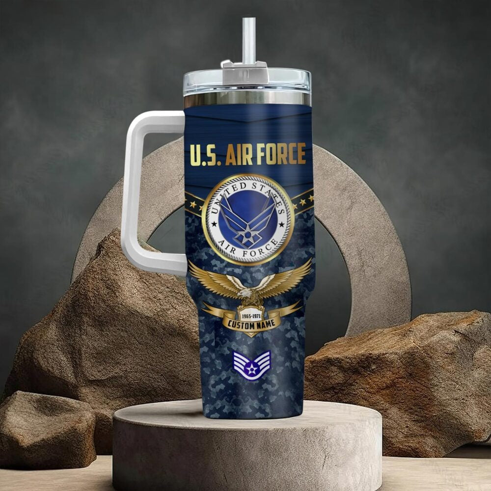 US Air Force - Tumbler 40oz - Military camouflage pattern