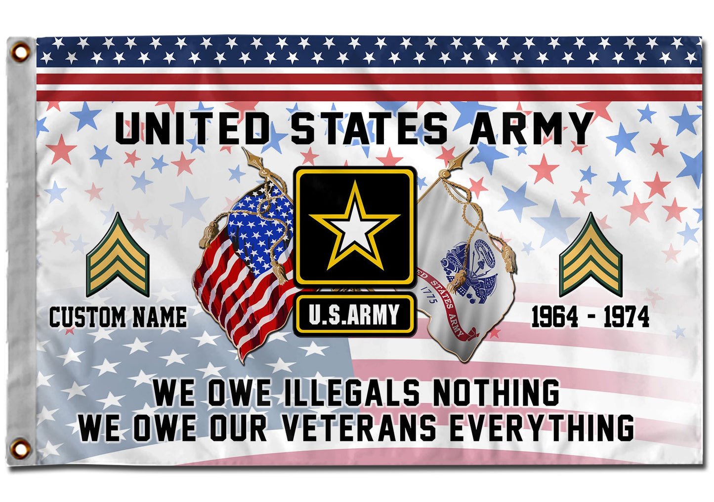 U.S. Army Flying Flag –  Semper Paratus