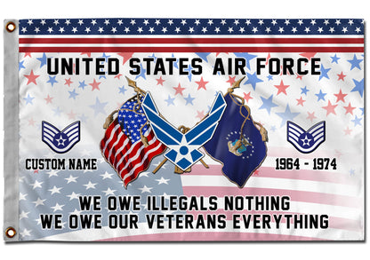 U.S. Air Force Flying Flag –  Semper Paratus