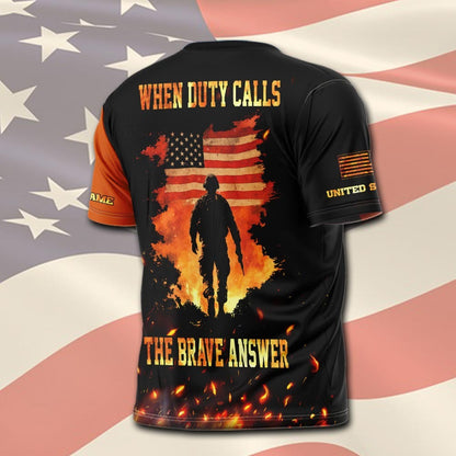 U.S Coast Guard – T-shirt – When duty calls