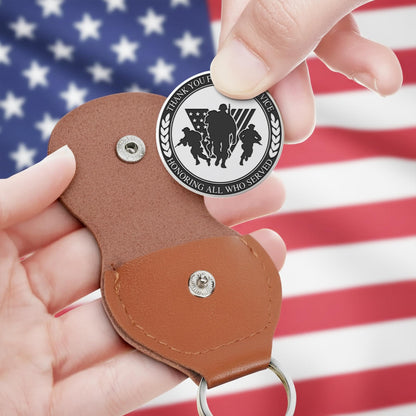 US Navy – Military Printed Challenge Coin – Honor Together Seal