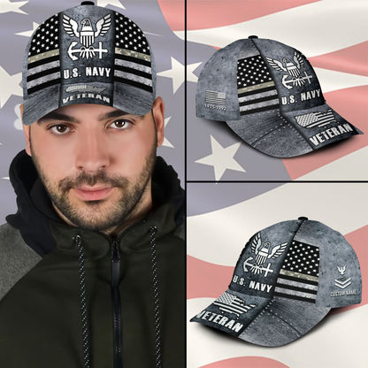 US Navy – Classic Cap – Riveted Metal