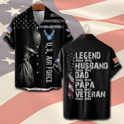 U.S Air Force – T-shirt – AS A SOLDIER, AS A MAN