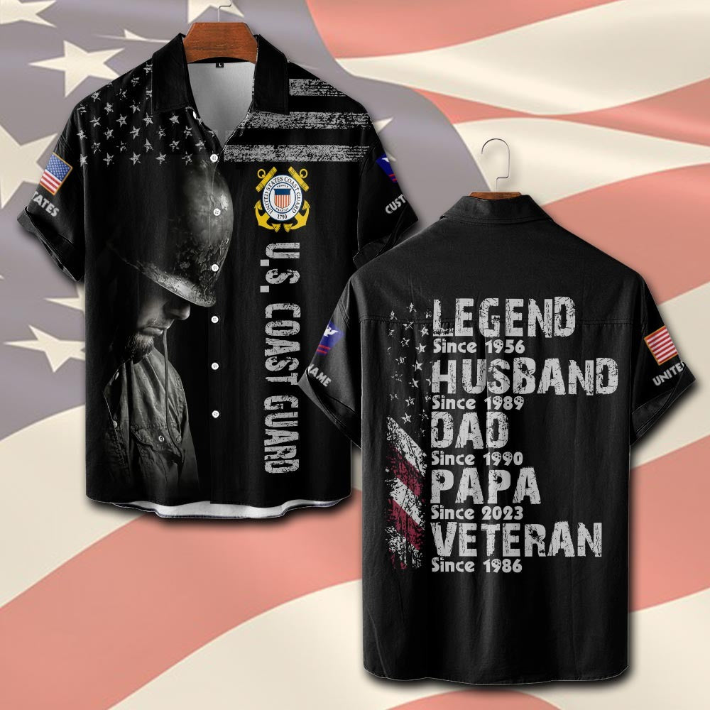 U.S Coast Guard – T-shirt – AS A SOLDIER, AS A MAN