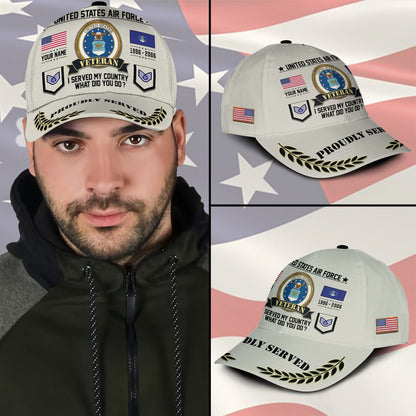 US Air Force – Classic Cap – Veteran Honor Patch