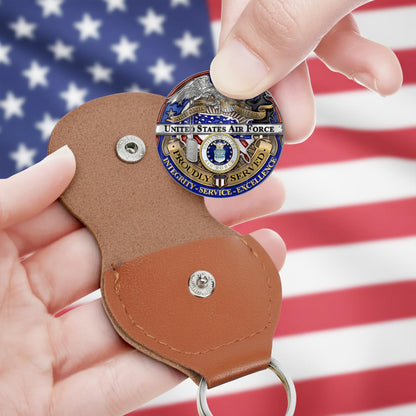US Air Force – Military Printed Challenge Coin – Eagle of Honor Series
